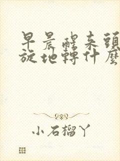 早晨醒来头晕天旋地转什么原因