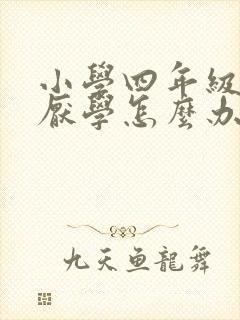 小学四年级学生厌学怎么办封面