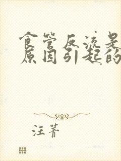 食管反流是什么原因引起的如何调理封面