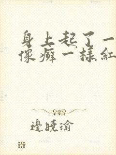 身上起了一块的像癣一样红色