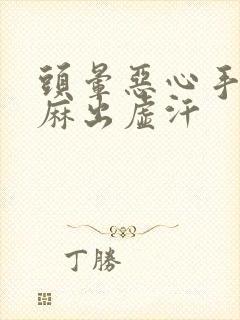 头晕恶心手脚发麻出虚汗封面