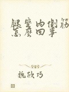 腿弯内侧筋疼是怎么回事