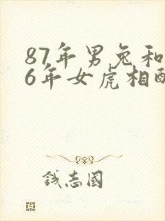 87年男兔和86年女虎相配婚姻如何封面