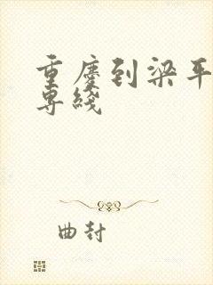 重庆到梁平货运专线