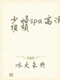 少妇spa高潮视频