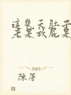 这几天肚子胀气老是放屁是什么原因封面