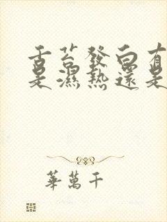 舌苔发白有齿痕是湿热还是湿寒