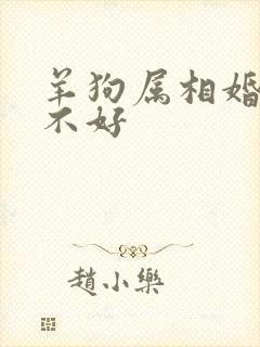 羊狗属相婚配好不好