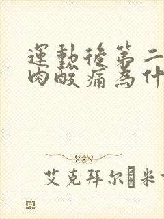 运动后第二天肌肉酸痛为什么