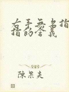 右手无名指戴戒指的含义