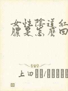 女性阴道红肿流脓是怎么回事