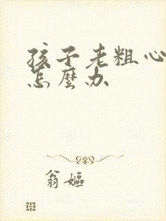 孩子老粗心大意怎么办封面