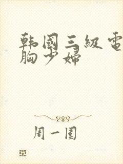 韩国三级电影大胸少妇