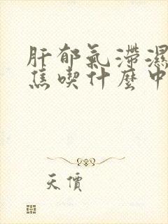 肝郁气滞湿阻中焦吃什么中成药