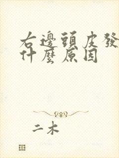 右边头皮发麻是什么原因