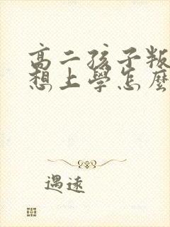 高二孩子叛逆不想上学怎么办