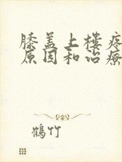 膝盖上楼疼痛的原因和治疗方法