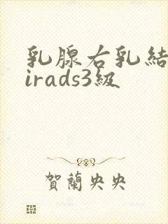 乳腺右乳结节birads3级