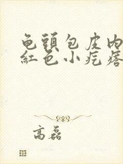 龟头包皮内侧长红色小疙瘩是怎么回事封面