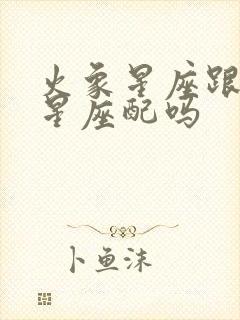 火象星座跟水象星座配吗