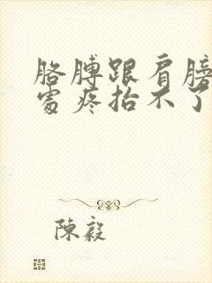 胳膊跟肩膀连接处疼抬不了