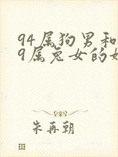 94属狗男和99属兔女的姻缘