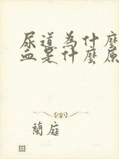 尿道为什么会流血是什么原因封面