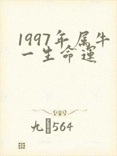 1997年属牛一生命运