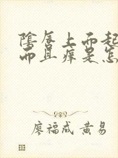 阴唇上面起颗粒而且痒是怎么回事啊