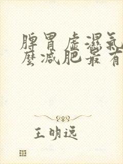 脾胃虚湿气重怎么减肥最有效封面