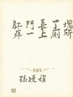 肛门长了块肉还疼一上厕所就出血