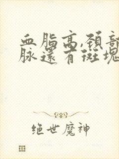 血脂高,颈部动脉还有斑块封面