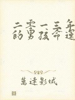 二零一三年属蛇的男孩命运