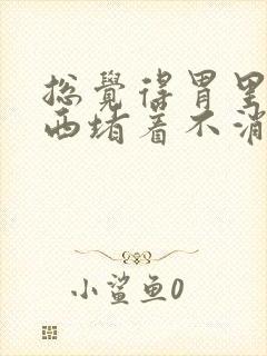 总觉得胃里有东西堵着不消化怎么办封面