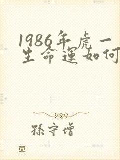 1986年虎一生命运如何