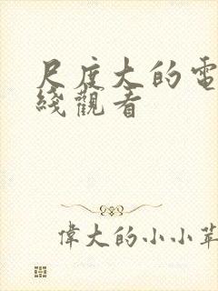 尺度大的电影在线观看