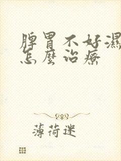 脾胃不好湿气重怎么治疗封面