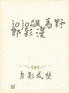 jojo飙马野郎彩漫