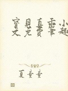 宝贝真乖小说全文免费笔趣阁