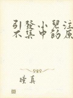 引发小儿注意力不集中的原因