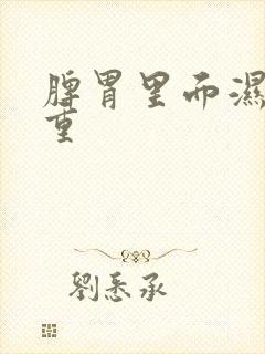 脾胃里面湿气太重