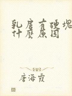 乳房有硬块涨痛什么原因