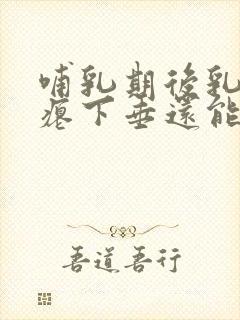 哺乳期后乳房干瘪下垂还能自然恢复吗封面