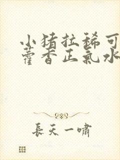 小猪拉稀可以用藿香正气水吗