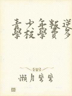 青少年叛逆管教学校学费多少