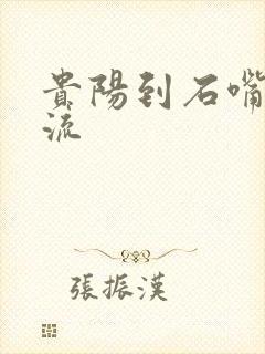 贵阳到石嘴山物流