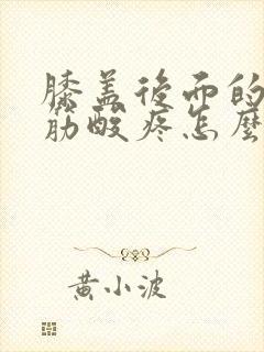 膝盖后面的腿窝筋酸疼怎么办封面