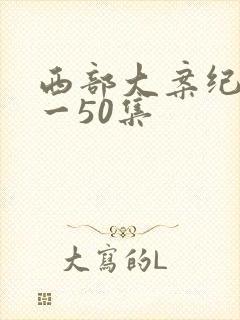 西部大案纪实1一50集封面