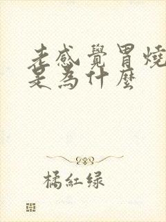 老感觉胃烧烧的是为什么