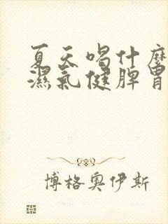 夏天喝什么粥去湿气健脾胃